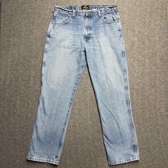 RedHead Relaxed Fit Jeans Men 35x32 Blue Straight Denim Outdoor Hunting Vintage - Picture 1 of 9